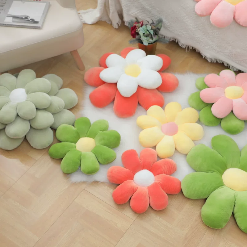 INS Wind Sunflower Pillow Sofa Living Room Bay window Creative Cushion Home Fart Cushion Office Flower Cushion