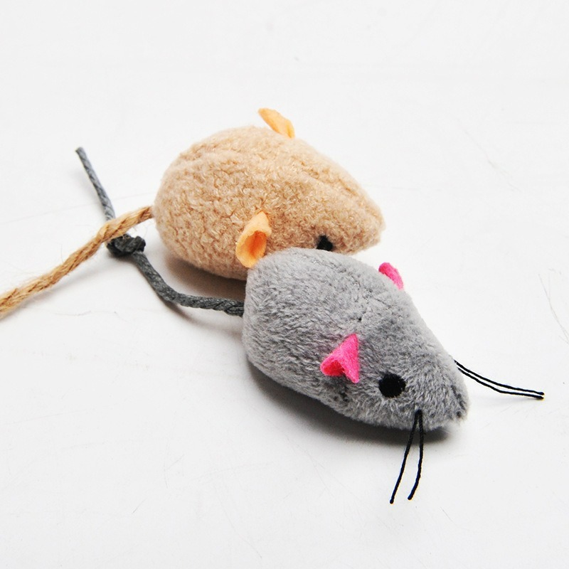Realistic plush interactive mint toy