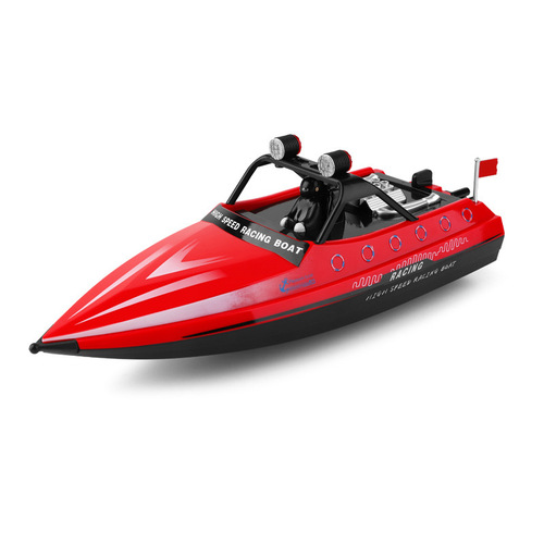 Cross-border new product Weili WL917 jet racing remote control boat with lights high-speed speedboat electric boat model children's toy