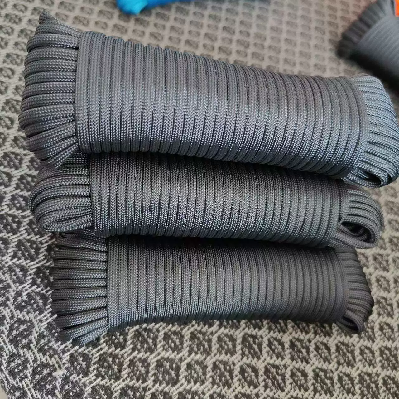 Цена со скидкой, оптовая продажа с фабрики, полиэфирная веревка, 32-прядная веревка для палатки из полиэстера