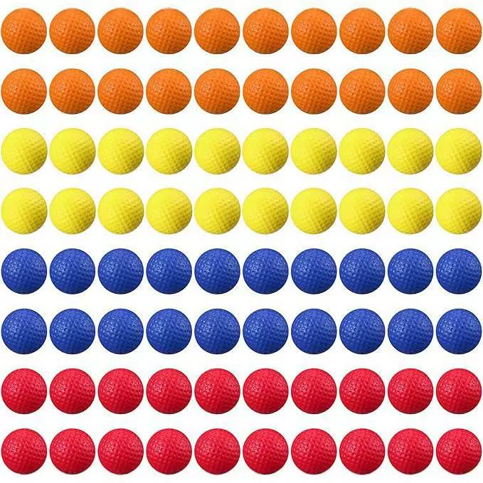 Гольф PUball Крытый мяч для гольфа мягкий мяч golf губчатый шар пузырь мяч цветной детский игрушечный мяч