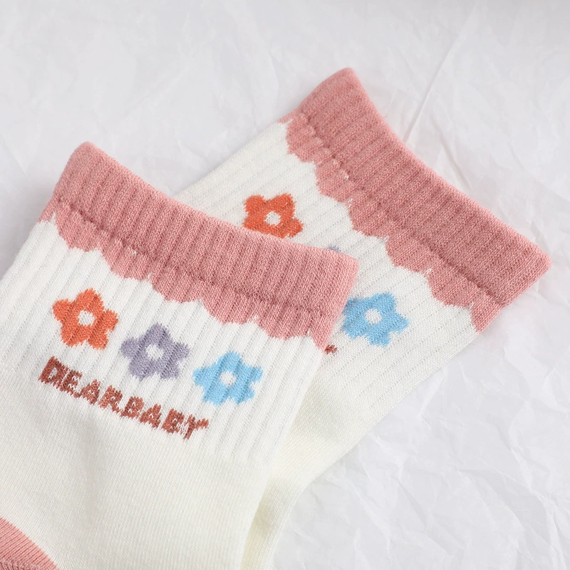 Мило-розовые японские knee socks (колготки) для школьников начальной ступени, для отдыха, длиной мид