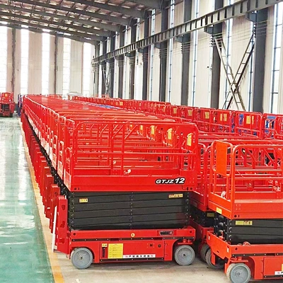 Avtomobil fırlanan platformaları mobile scissor platform electro-hydraulic
