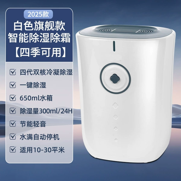 White flagship model [Fourth generation dual-core condensation-available in four seasons]