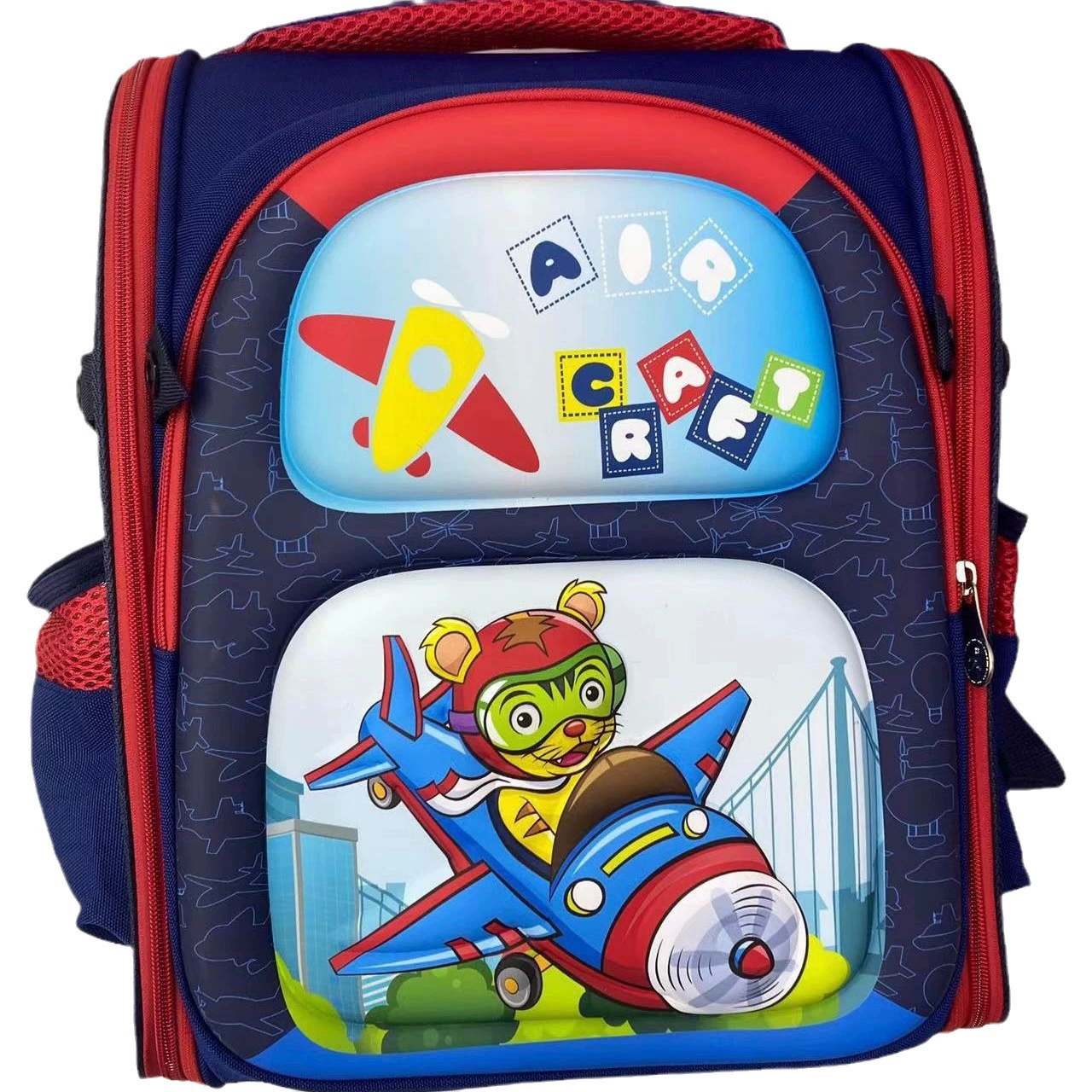 Capacious school bag, backpack, cartoon children's bag, 4 years