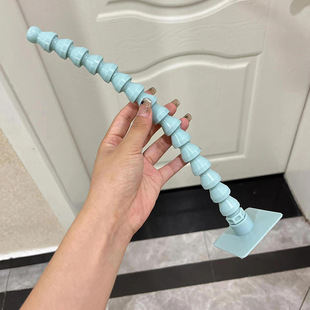 Punch-free Storage Rack Bathroom Universal Adjusting Angle Toilet Bracket Arm Towel Shower Head Slippers Fixer