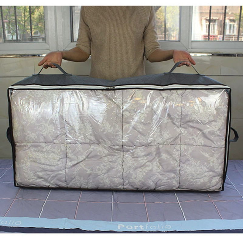 Folding storage bag non-woven cloth, duvet, dustproof storage box, Amazon