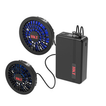 日本越南空调服专用充电宝20000mAh带数显 DC输出PD35W IPX5防水P