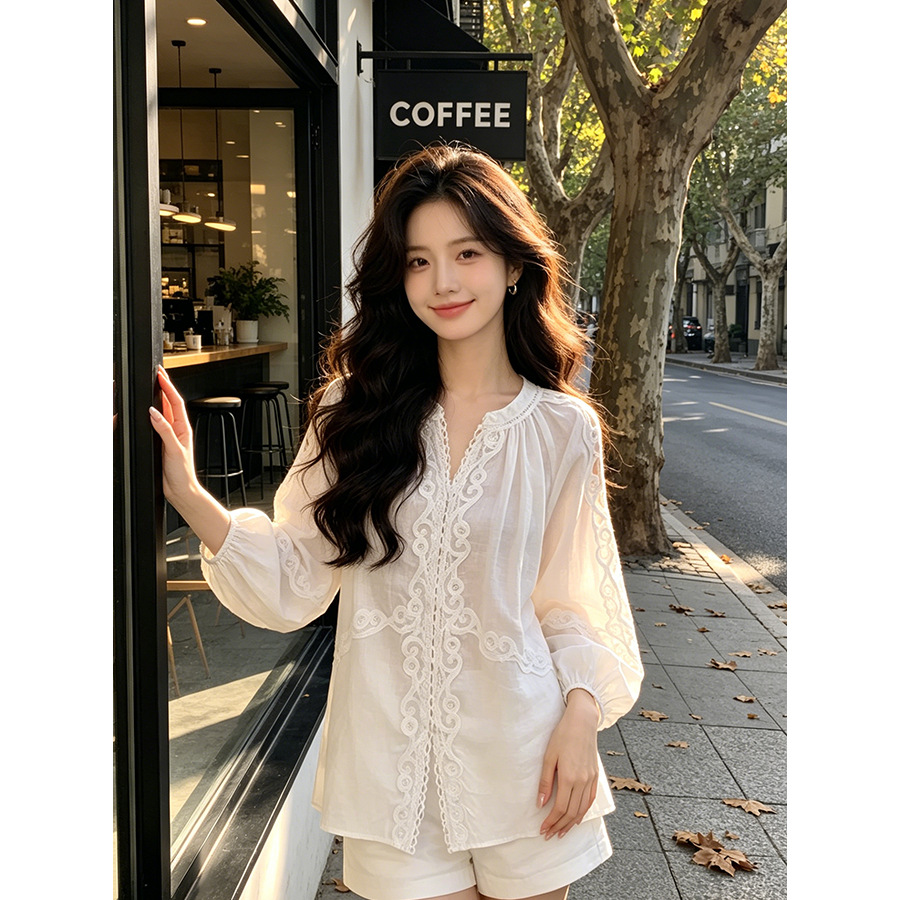 Summer lace shirt