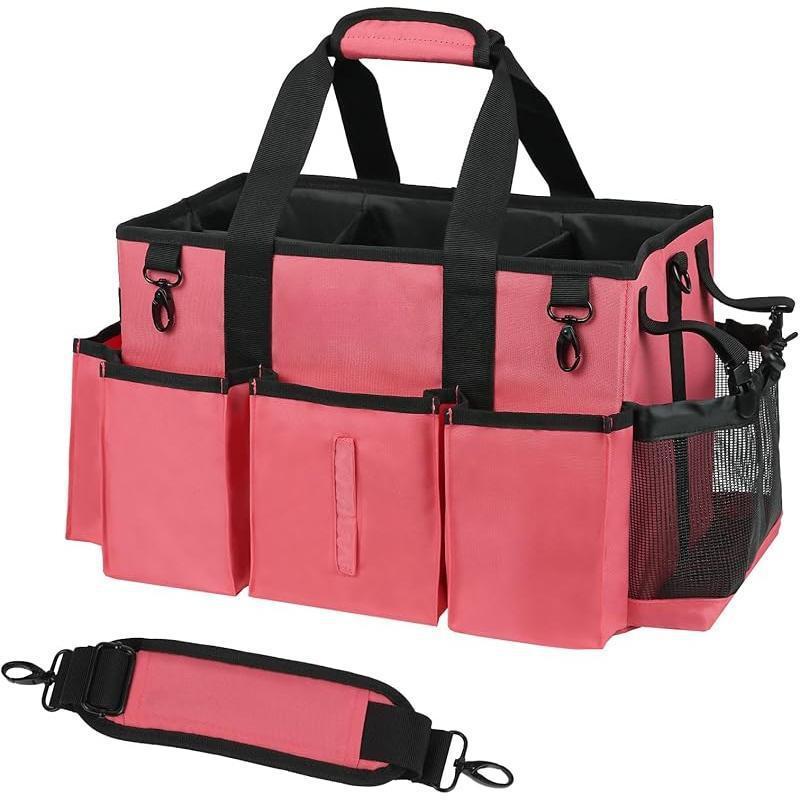 Wearable Cleaning Caddy Bag Supplies Organizer with Handle &|undefined