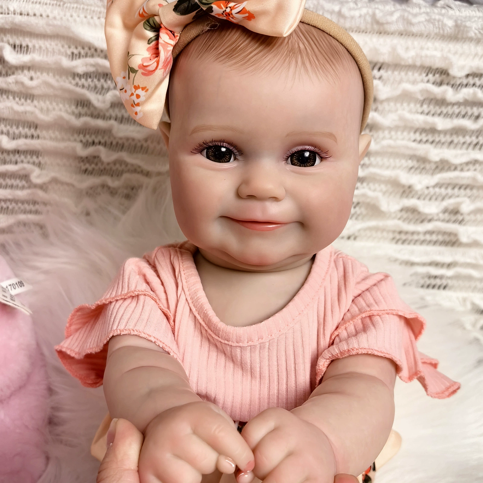 Раскрашенная кукла из пластика, реалистичная игрушка, 50 см, 3D