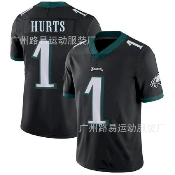 Football uniform for rugby, with embroidery