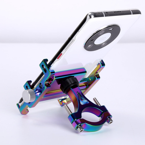 TANKE Carbon Bike Phone Holder: 360° Rotating, Vibrant Design Aluminum Alloy Bracket for Mountain and Road Bikes