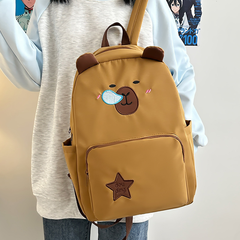 Cartoon cute little star mochila para mujeres nueva mochila de gran capacidad.