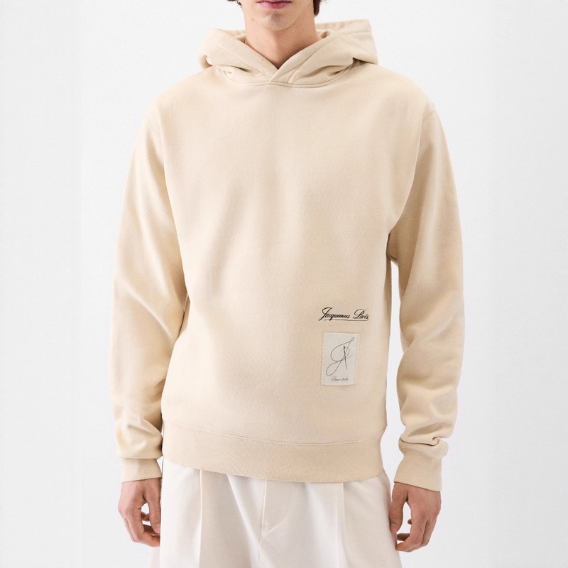 In-Stock 2025 Early Autumn Jacquemus Long-Sleeve Sweatshirt Unisex Casual Loose Hoodie Unisex