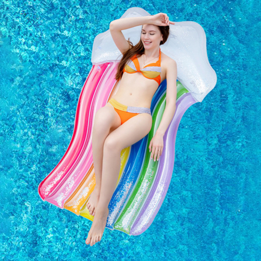 INS new thickened and inflatable seven -color rainbow cloud floating…