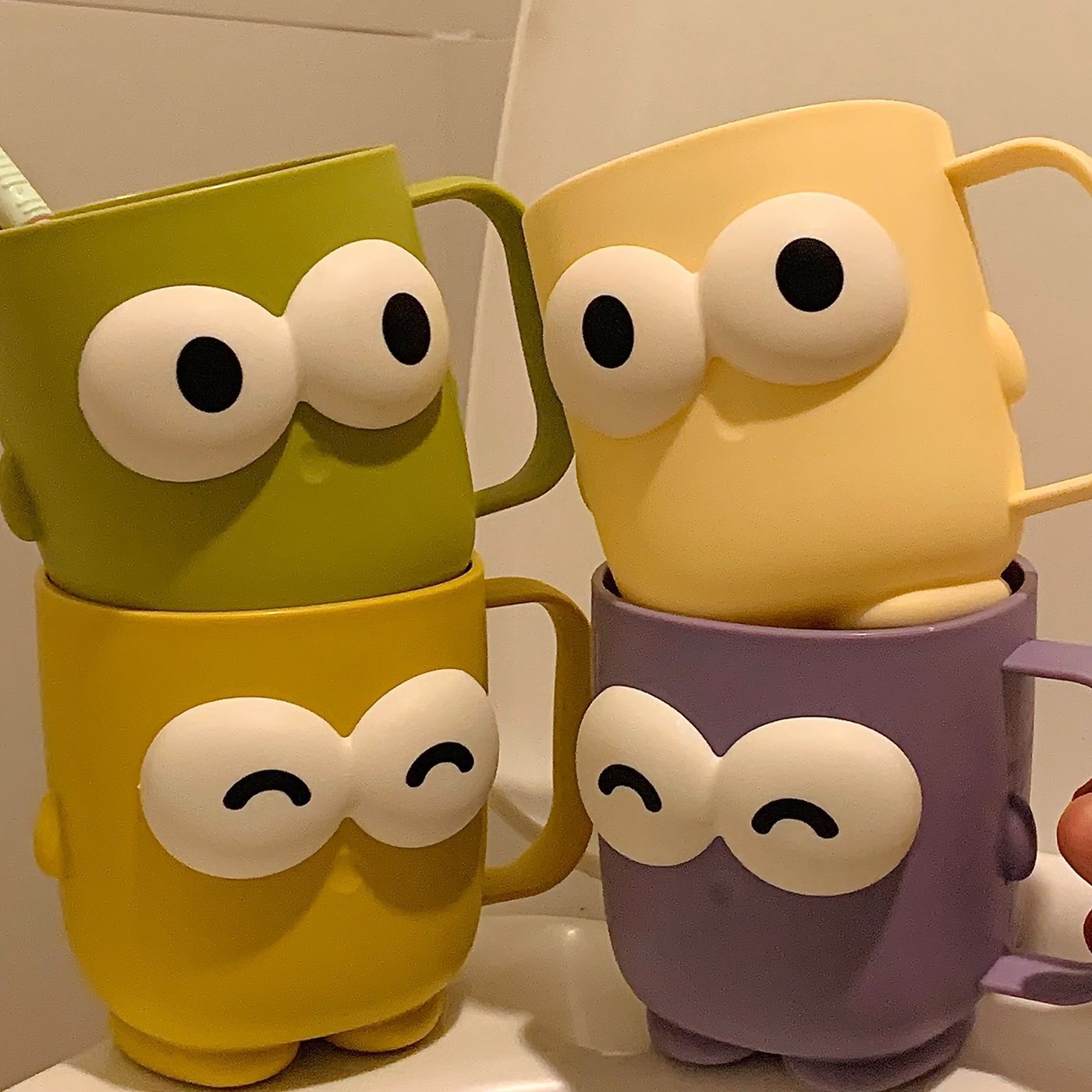 Creatieve mondspoelbeker voor koppels en studenten_voghion.com