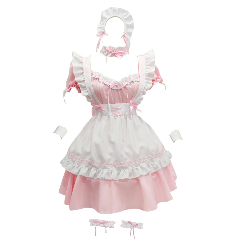 オリジナルの大きいサイズの日系メイド服の奇跡的な暖かいコスプレの制服lolitaロリータのワンピース|undefined