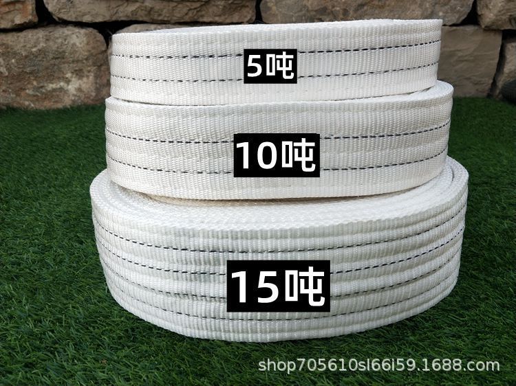 Car Towing Rope, Heavy-Duty 5-Ton, 10-Ton, 15-Ton Tow Rope, Vehicle Pulling Rope, Crane Towing Rope, Rescue Rope, Special Rope
