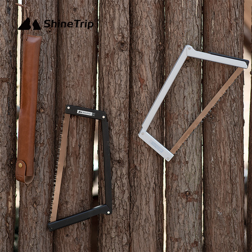 Shanqu Outdoor Folding Saw Aluminum Alloy Camping Multifunctional Saw Camping BC Survival Handheld Cutting Portable Saw