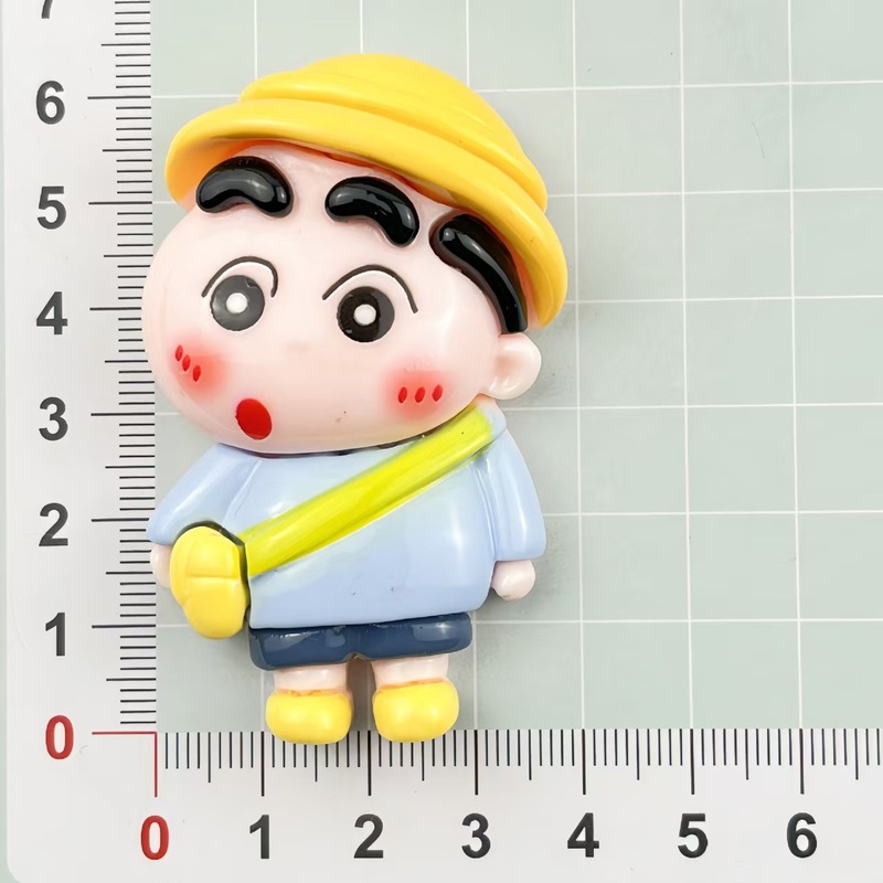 漫画しんちゃん樹脂アクセサリー冷蔵庫マグネット携帯電話ケース DIY アクセサリー材料|undefined