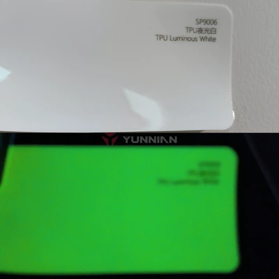 Auto Color Change Film — TPU car color change film 2026 - tpu-luminous-white-15215m