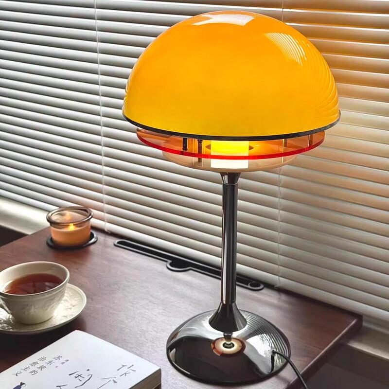 Medieval Style Sunset Table Lamp Maillard Orange Bedside Bedroom Living Room Bauhaus Designer Retro Atmosphere Table Lamp Medieval Style Sunset Table Lamp Maillard Orange Bedside Bedroom Living Room Bauhaus Designer Retro Atmosphere Table Lamp