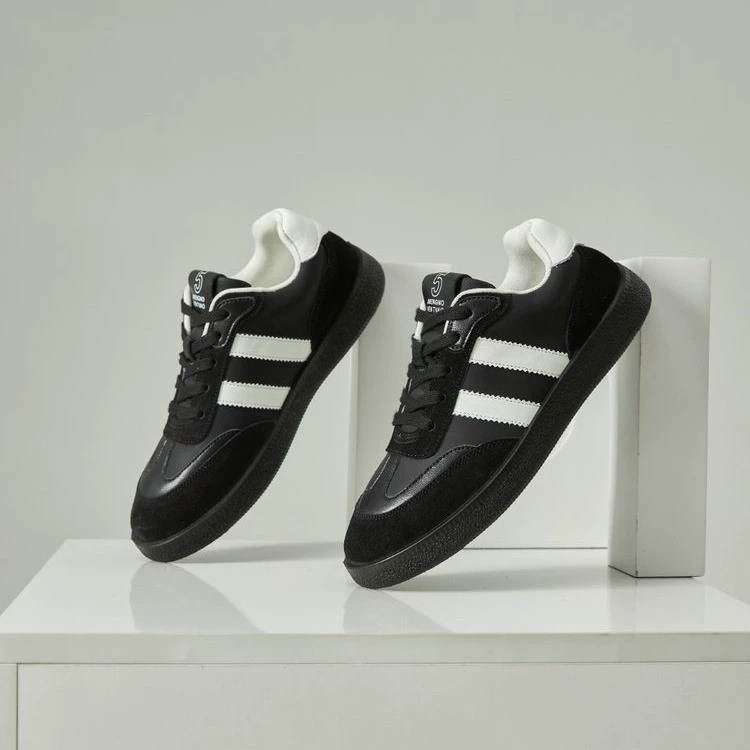 Немецкая тренировочная обувь для женщин 2024 года, весна и осень, Новая Спортивная повседневная обувь в стиле ретро, женская обувь на толстой подошве, аргановая обувь для коньков для женщин