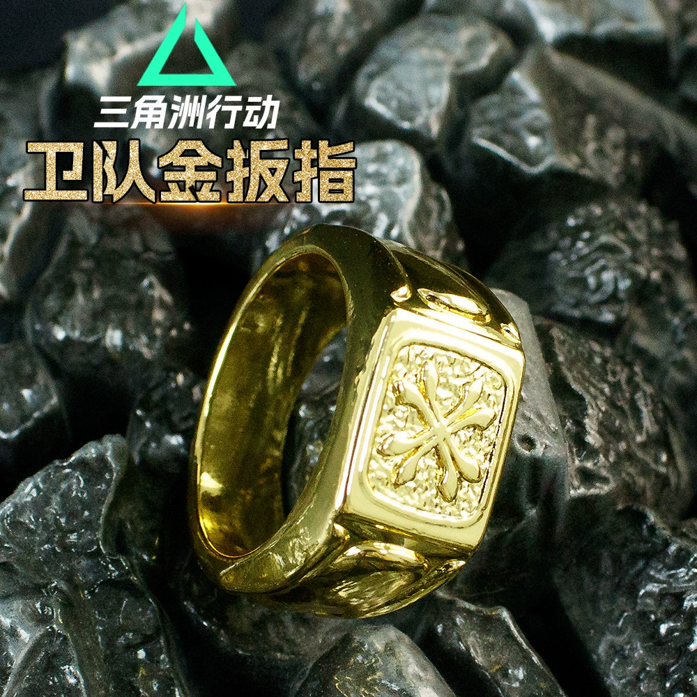 Delta Games Peripheral Guard Gold Wrench Figure Model Play Heart of Africa Collectible Gift Game Loot