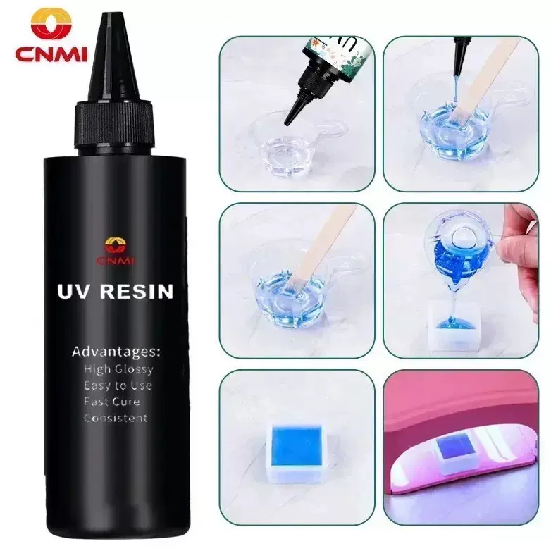 跨境亚马逊热销新品uv胶硬胶软胶高透低气味速干无影胶美甲固化胶