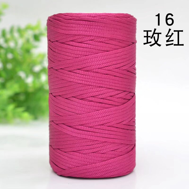 Algodón mercerizado, lino, laca, hilo de seda de hielo, bricolaje tejido a mano, protección solar de primavera y verano, sombrero para el sol, bolso de ganchillo, cojín, zapatos