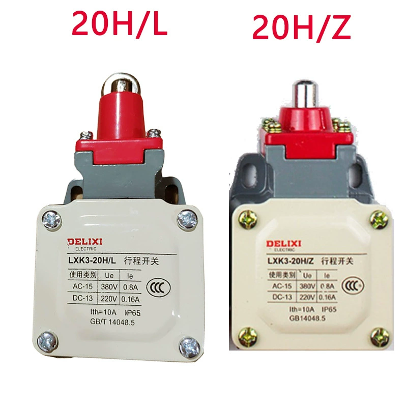 德力西 Itinerary switch LXK3-20S/T/B/D/L/Z/J 20H Roller Roller adjustable micro-motion limiter switch