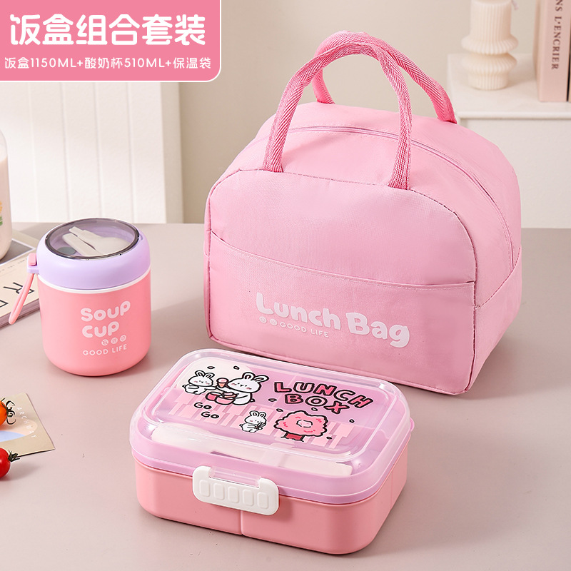 Lonchera de 3 Compartimentos Apta para Microondas