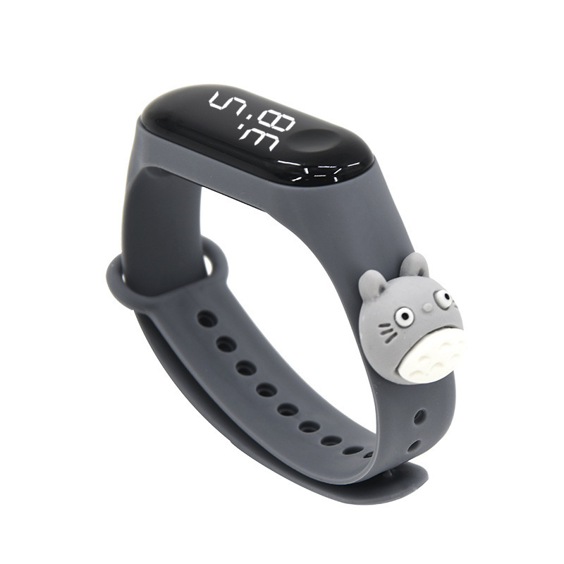 Muñecas de dibujos animados al por mayor relojes de niños impermeables LED pulseras táctiles para niños y niñas regalos de pulseras deportivas