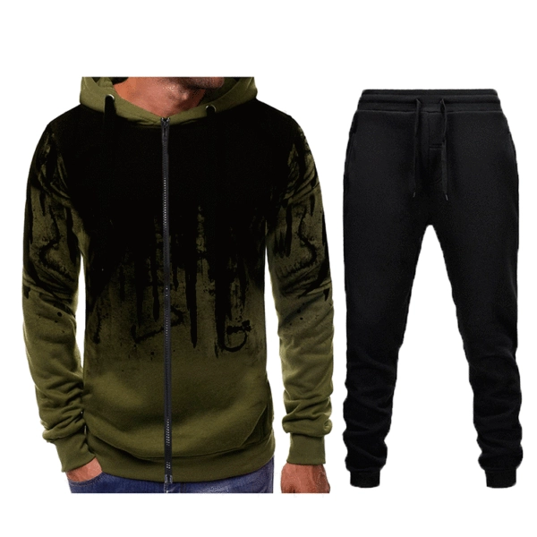 Army green with black