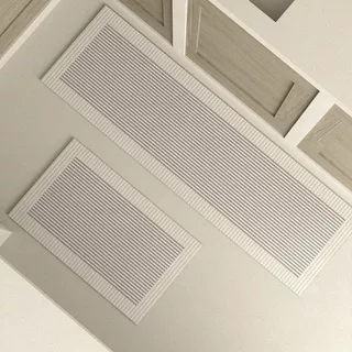 简约线条厨房防水防油脚垫家用防滑免洗入户门地垫可剪裁皮革地垫