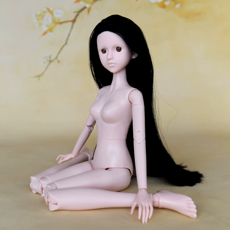 Кукла Xinyi с 4 точками, безволосая голова, макияж, голова, BJD SD, окружность головы 19,8 см