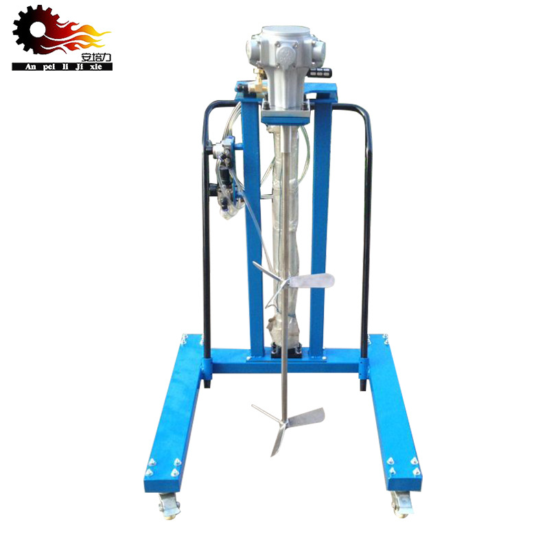 2025新款上市 气动搅拌器 移动式自动升降不锈钢材质耐酸碱 包邮0