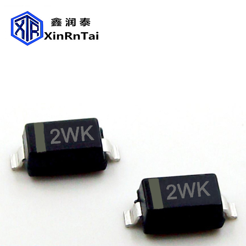 现货 BZT52B16 丝印2WK SOD-123 全新1206 16V 2%塑封稳压二极管