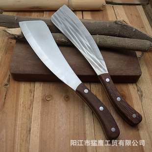 Yangjiang Manufacturer Forged Machete for Camping, Outdoor Fishing, High Manganese Steel Bone Chopping Knife, Large Sickle for Chopping Trees, Splitting Firewood, and Cutting Bamboo
