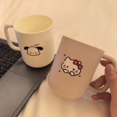 漫画ウォッシュ高価値カップル歯磨き口洗浄カップ学生インスタイル超かわいい歯ブラシカップ