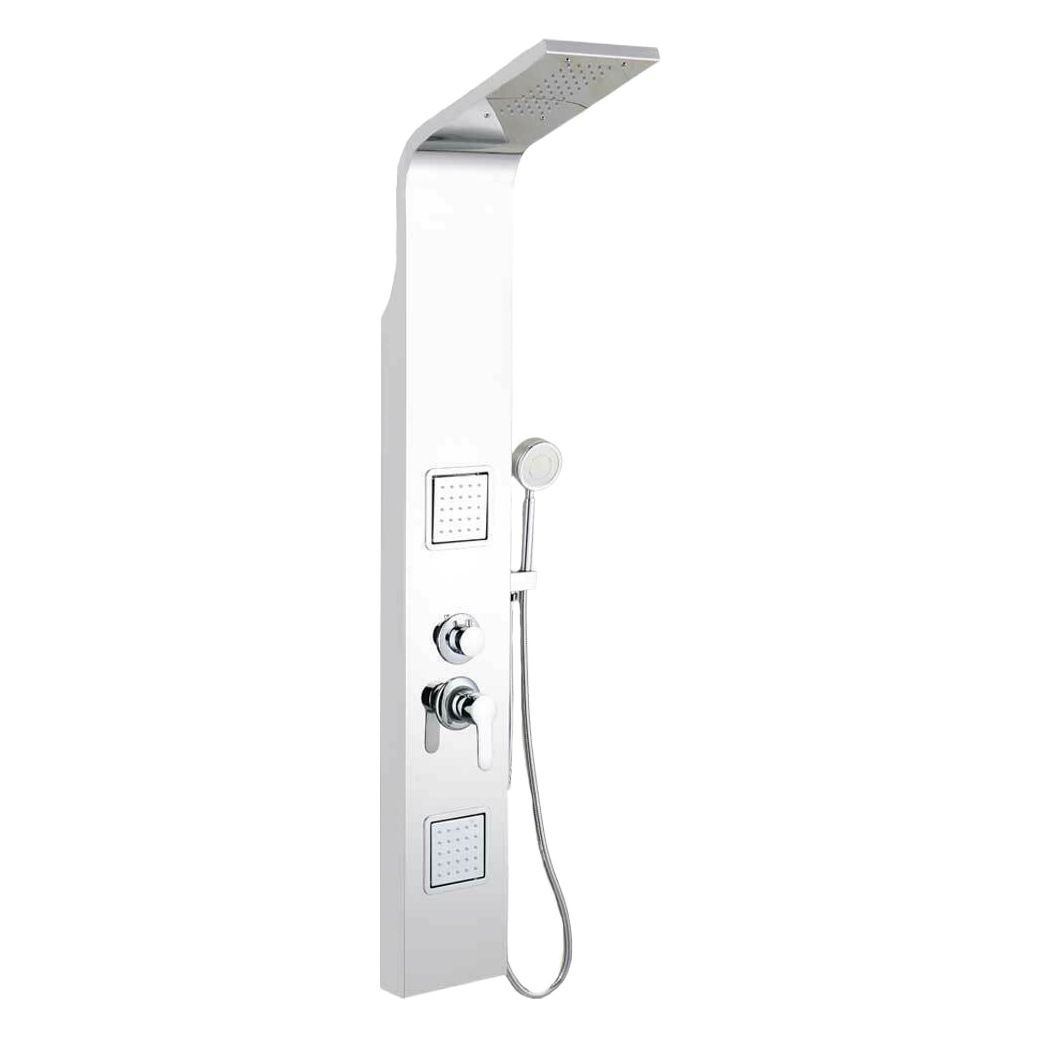 Factory stainless steel shower screen shower shower shower cover wall-mounted smart constant temperature bathroom shower suit integrated