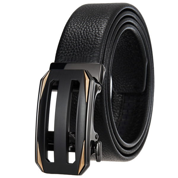 Men's leather belt