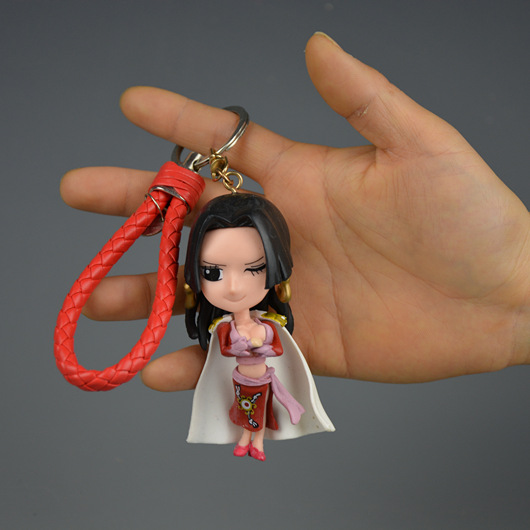 Una pieza hecha a mano Nica Luffy colgante periférico llavero grab máquina muñeca caja ciega TikTok adornos