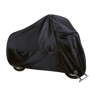 Customized Motorcycle Cover 190T/210D Motorcycle Cover, Rainproof, Sunproof, Dustproof Cover (Car clothing) - m-190t-pure-black