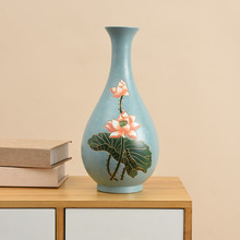 云南特色装饰工艺品民族风花瓶中式玄关摆件客厅酒柜创意家居饰品