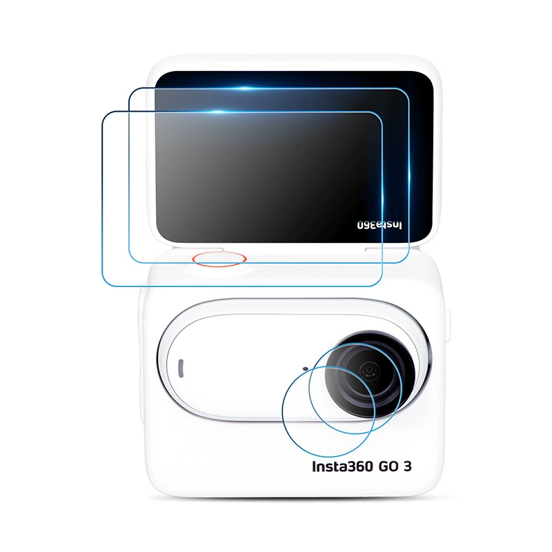 STARTRC защитное стекло Insta360 экран линза Go3 прозрачная HD защитная пленка против царапин двух штук