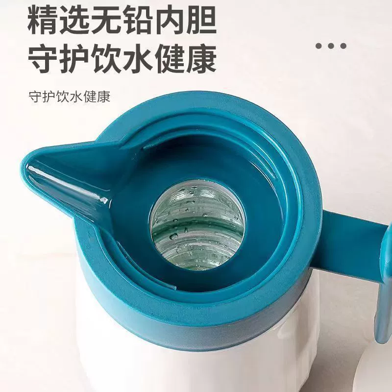 Capacious thermos for home use, lead-free glass liner, teapot, wholesale