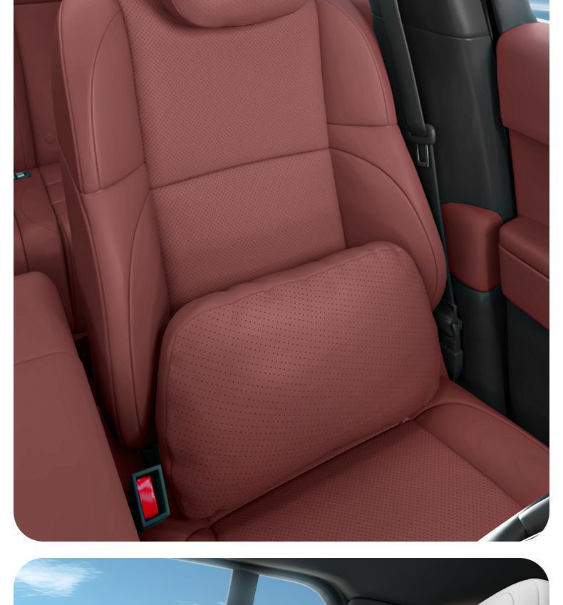 Suitable for Byd Xia Headrest, Lumbar Support, Neck Pillow, Neck and Waist Protection Car Set, Complete Collection of Car Interior Decoration Accessories