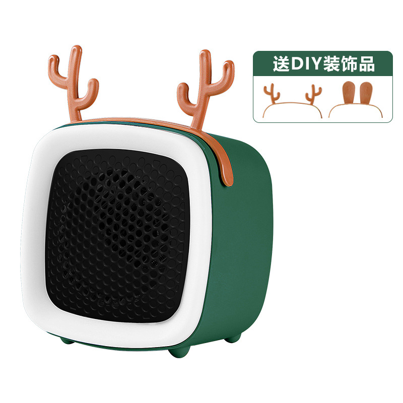 Nuevo calentador de aire doméstico de calentamiento rápido mini pequeño calentador de escritorio vertical dormitorio lámpara de escritorio de regalo calefacción eléctrica